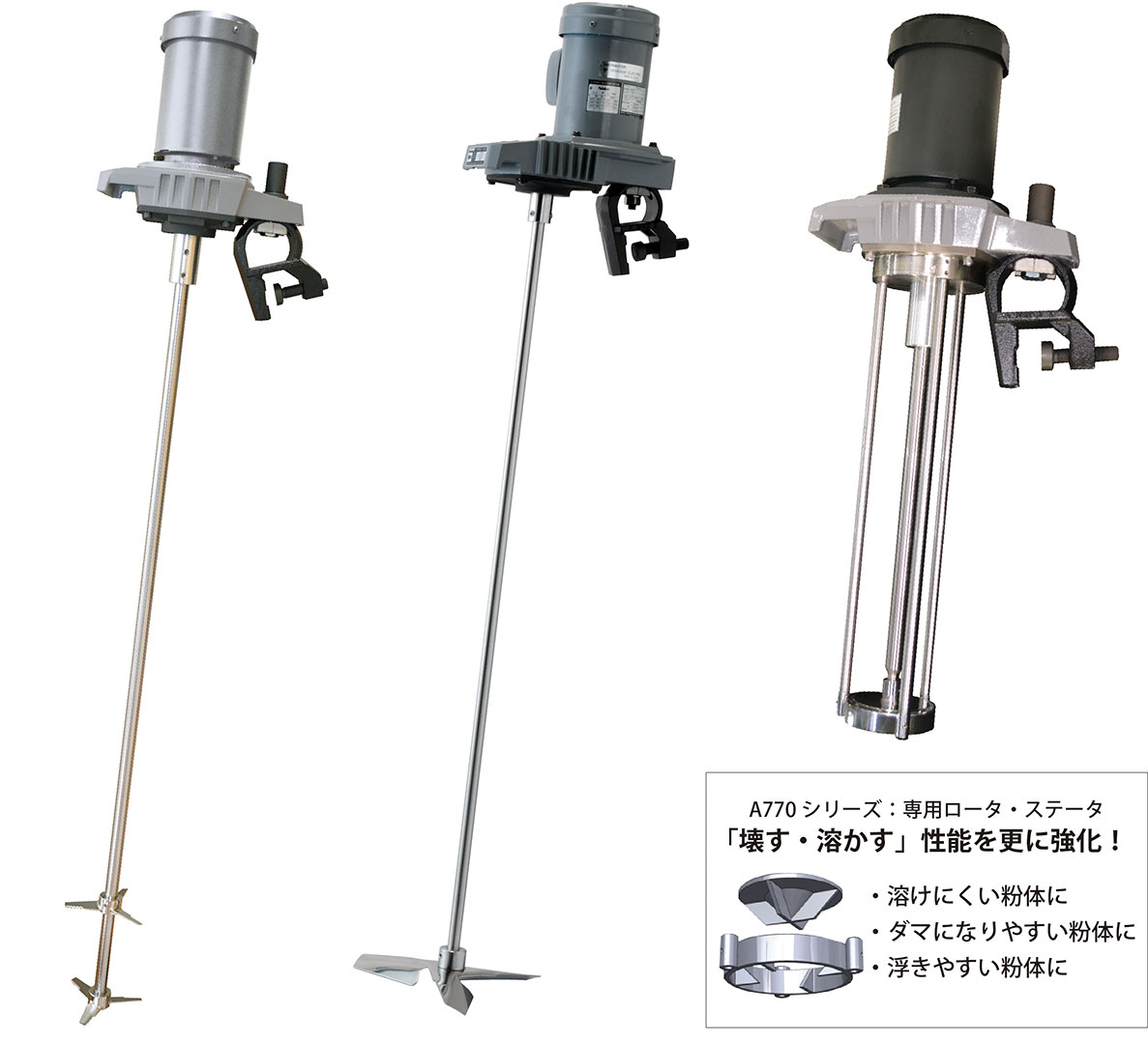 ポータブルミキサー(汎用小型撹拌機) 製品画像