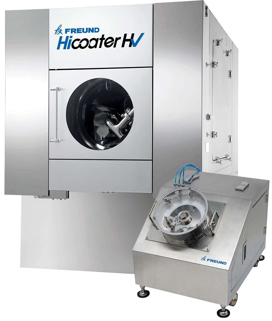 自動錠剤コーティング装置 HICOATER<sup>Ⓡ</sup> HV 製品画像