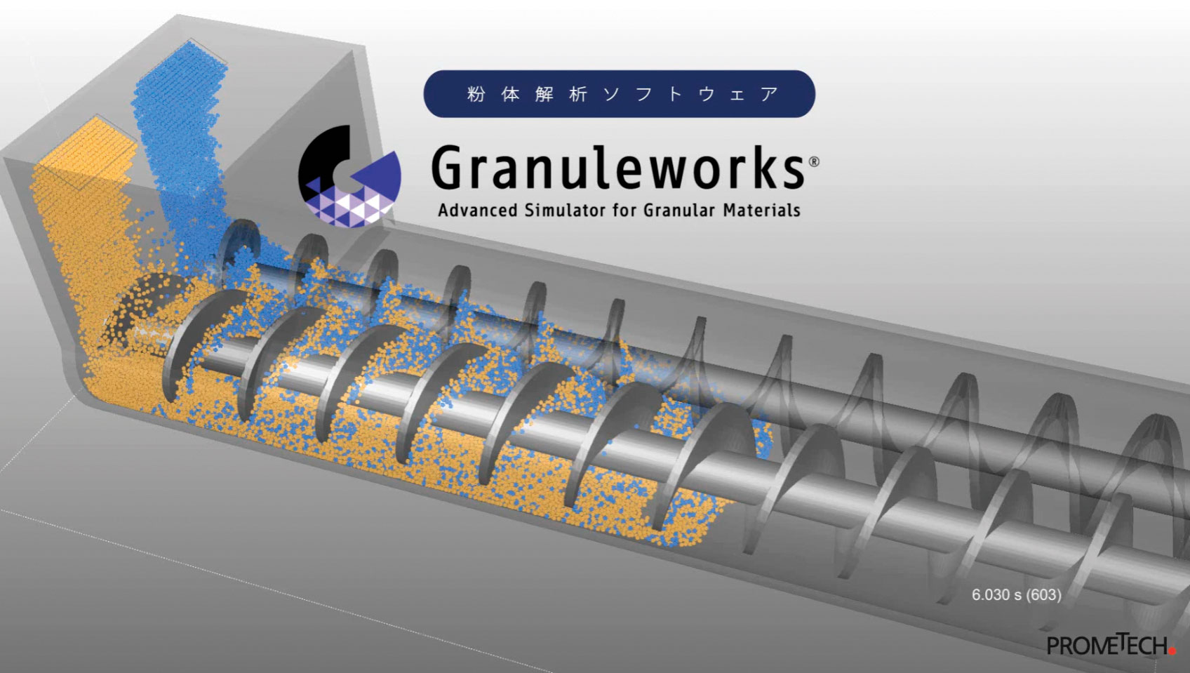 粉体解析ソフトウェア Granuleworks 製品画像